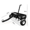 PlantCraft Tow Behind Plug Lawn Aerator 1m (40") Wide, Universal Hitch for Ride on Mower, Garden Tractor
