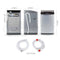 CARSON 9kg Top Load Washing Machine Automatic Laundry Clothes Washer Home Dry Wash, Light Grey