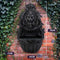 PROTEGE Lion Head Solar Powered Water Feature Fountain, Wall Mount or Freestanding with Lighting