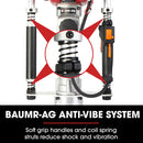 Baumr-AG 38cc 4-Stroke 40cc Petrol Post Driver, with Carry Case & 3 Piling Sleeves