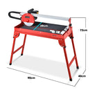 BAUMR-AG 800W Electric Tile Saw Cutter with 200mm (8") Blade, 620mm Cutting Length