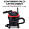 Baumr-AG 15L 1200W Wet and Dry Vacuum Cleaner, with Blower, for Car, Workshop, Carpet