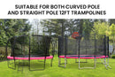 UP-SHOT 12ft Replacement Trampoline Safety Pad, Universal, Round, Pink