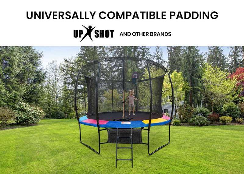 UP-SHOT 14ft Replacement Trampoline Safety Pad Padding Multi-Coloured