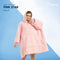 GOMINIMO Hoodie Blanket Glow In Dark Star Pink HM-HB-108-AYS