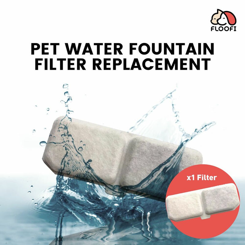 Floofi Pet Water Fountain Filter 1 Piece PT-WF-100-ZM