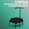 Verpeak Fitness Trampoline 48" with T shape handrail VP-TP-103-JDI