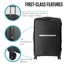 Olympus  Astra 29in Lightweight Hard Shell Suitcase - Obsidian Black