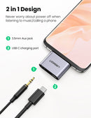 UGREEN 70312 2-in-1 USB C to C and 3.5mm Adapter