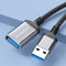 Simplecom CAU320 USB 3.0 Extension Cable USB-A Male to USB-A Female Nylon Braided 2.0M