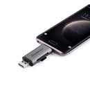 Simplecom CR402 SuperSpeed USB-C and USB-A SD/MicroSD Card Reader USB 3.2 Gen 1 (USB 3.0)