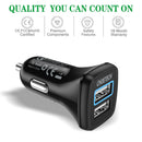 CHOETECH C0051 Quick Charge 3.0 Tech 30W Car Charger