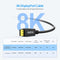 CHOETECH XDD01 DP to DP Cable 2M 8K 60Hz