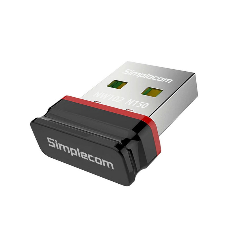 Simplecom NW102 N150 2.4GHz 802.11n Nano USB WiFi Wireless Adapter