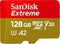 SANDISK SDSQXA1-128G-GN6MN  MicroXD  Extreme A2 V30 UHS-I/U3 160R/90W  NO SD ADAPTER