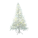 Christmas By Sas 1.8m x 90cm White Pine Tree 72 Warm White LED String Lights