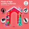 Christmas By Sas 2.4 x 2.09m Christmas Arch Self Inflating Bright LED Lights