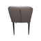 6X Gray Dining Chairs Premium Leatherette Gorgeous Colour Stylish Tripod Legs Carbon Steel