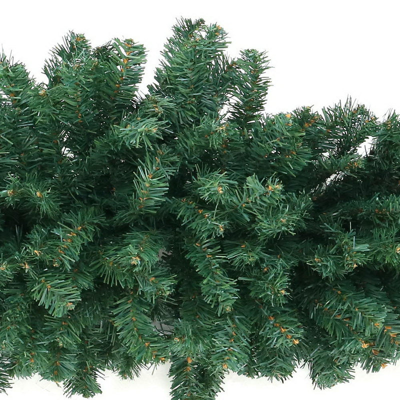 Jingle Jollys Christmas Garland 2.1M Xmas Tree Decoration Green
