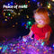 Jingle Jollys 500 LED Christmas Icicle Lights 20M Outdoor Fairy String Party Wedding Multicolour