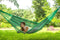 King Size Mayan Legacy Cotton Mexican Hammock in Jardin Colour