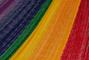 Jumbo Mayan Legacy Cotton Mexican Hammock in Rainbow colour