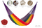 Queen Mayan Legacy Cotton Mexican Hammock in Rainbow colour