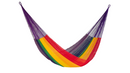 Single Size Mayan Legacy Cotton Mexican Hammock in Rainbow Colour