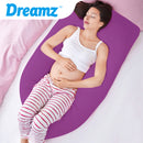 Maternity Pregnancy Pillow Cases Nursing Sleeping Body Support Feeding Boyfriend