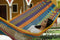 Queen Size Outoor Cotton Mayan Legacy Mexican Hammock in  Confeti