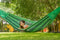 King  Size Outoor Cotton Mayan Legacy Mexican Hammock in Jardin
