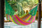 Jumbo Size Outoor Cotton Mayan Legacy Mexican Hammock in  Radiante