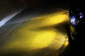 2x 4inch Flood LED Light Bar Offroad Boat Work Driving Fog Lamp Truck Yellow